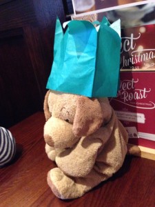 Hacker with party hat